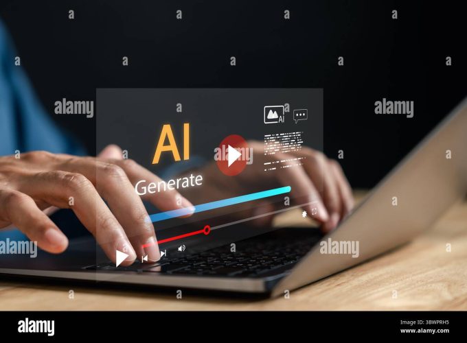 ai video generation technology futuristic content automation machine learning digital media innovation in creative production environments 3bwprh5